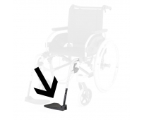Repose-pied Gauche - Complet - Action 2 Basic - INVACARE