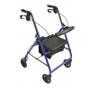 Rollator 4 Roues - Pliant et Leger avec Dossier - AluBest - HERDEGEN