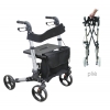 Rollator 4 Roues - Pliant - Modelito Classic Xtra - HERDEGEN