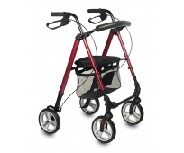Rollator 4 roues - Pliant et Léger - Boston - Rouge - DRIVE