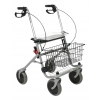 Rollator 4 Roues - Pliant - Cristallo gris - DRIVE