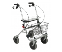 Rollator 4 Roues - Pliant - Cristallo gris - DRIVE