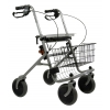 Rollator 4 Roues - Pliant - Cristallo gris - DRIVE