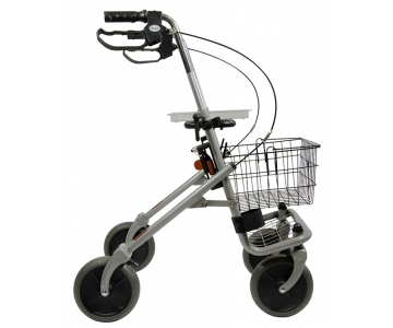 Rollator 4 Roues - Pliant - Cristallo gris - DRIVE