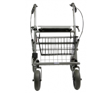 Rollator 4 Roues - Pliant - Cristallo gris - DRIVE