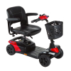 Scooter Electrique 4 Roues - Colibri Indoor Rouge rubis - INVACARE