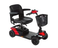 Scooter Electrique 4 roues - Colibri Indoor Rouge rubis - INVACARE