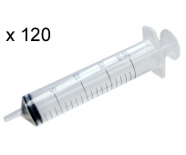 Seringue 3 pièces 20ml - Sans aiguille -Plastipak - Bte de 120 - BD