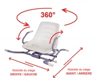 Siège de Bain Pivotant - Spidra 800 - HMS-VILGO