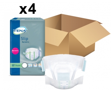 TENA Slip Proskin Bariatric - Super - XXXL - x8 - Carton de 4 paquets