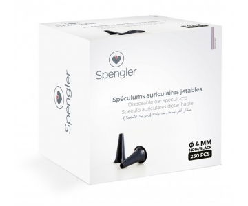 Speculums Auriculaires U/U - Diamètre 4mm - Boîte de 250 - SPENGLER