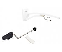 Support papier WC - Barre d'appui relevable - Revato - INVACARE