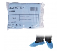 Sur-Chaussure - Bleu - En PE - Paquet de 100 - MEDIPROTEC