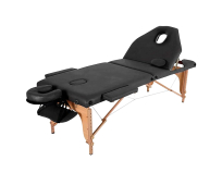 Table de Massage Pliante - Bois - Noir - Letti - JOLETI