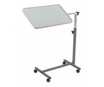 Table de Lit - Hauteur Réglable - Plateau Inclinable - Gris Clair - Pausa - INVACARE