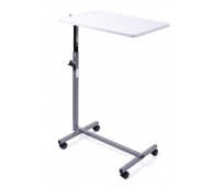 Table de Lit - Hauteur Réglable - Plateau Inclinable - Blanche - Isis - DRIVE