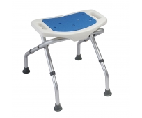 Tabouret Rectangulaire Pliant - Blue Seat - HERDEGEN