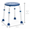 Tabouret Rond - Jinny Bleu - VERMEIREN