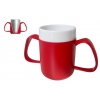 Tasse Isotherme avec 2 Anses - Rouge - Ego Easy