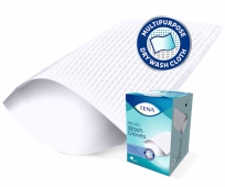 Gants de Toilette - Proskin Wash Gloves - Non Plastifiés - Boite de 200 - TENA