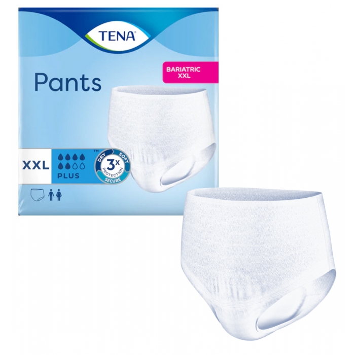 Multipack 4x TENA Pants Bariatric Plus XXL (1440ml) 12 Pack