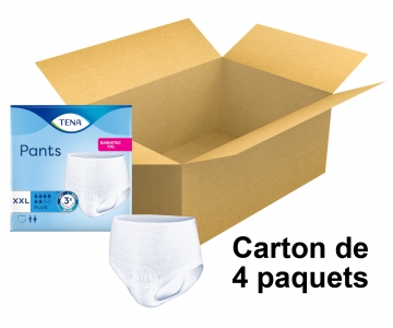 TENA Pants Proskin Bariatric - Plus - XXL - x12 - Carton de 4 paquets