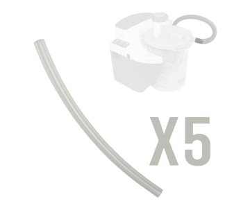 Tube de connexion pour poche jetable - Par 5 - DRIVE