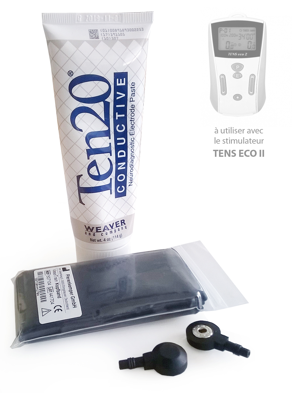 Kit nevralgie d'Arnold pour Tens Eco 2 