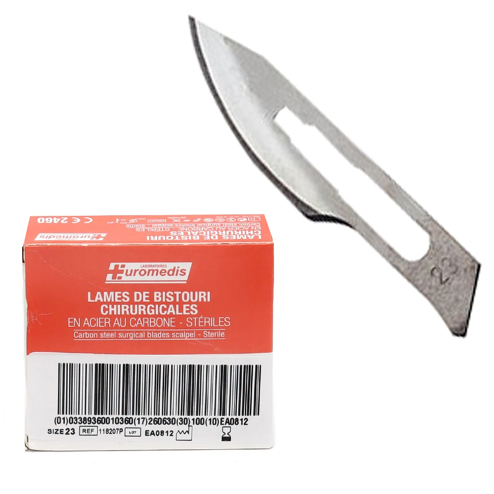 Lame bistouri stérile - N°23 - Bte de 100 