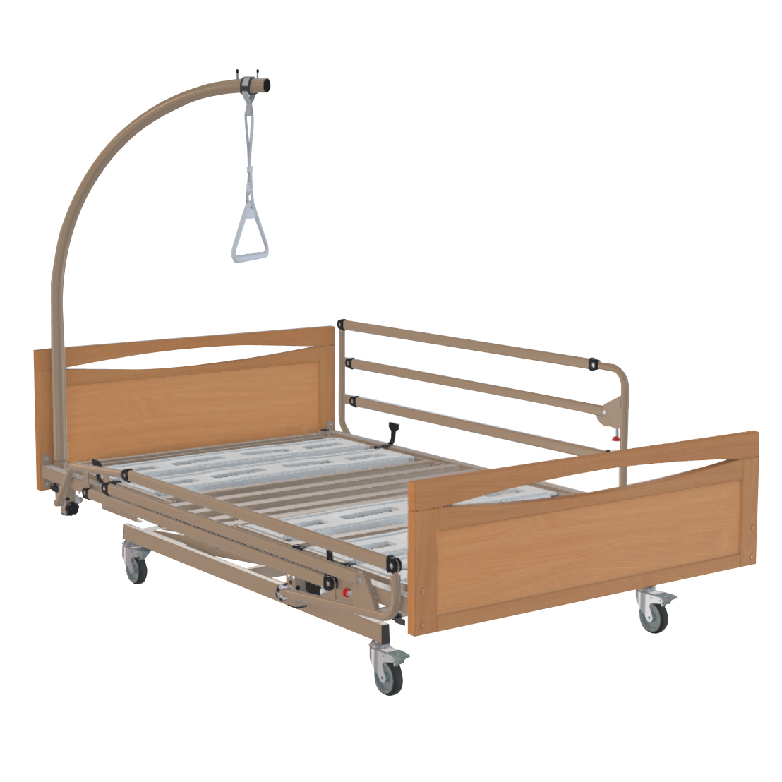 Lit électrique Complet - Euro 3000 Fortissimo Bronze -  Largeur 120 CM - 3 fonctions  