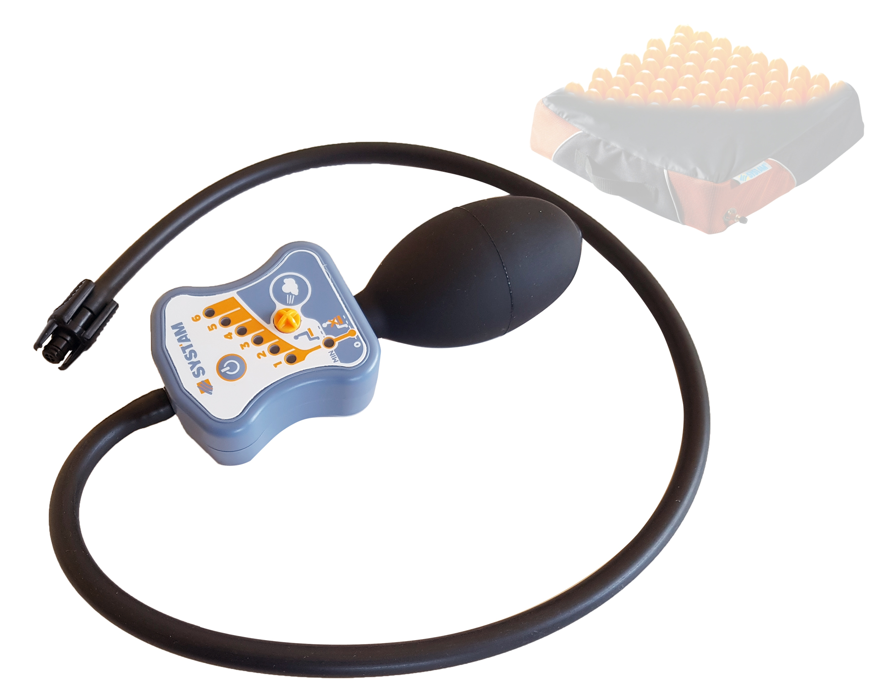 Poire de Gonflage avec Manomètre Electronique pour Coussin Polyair 