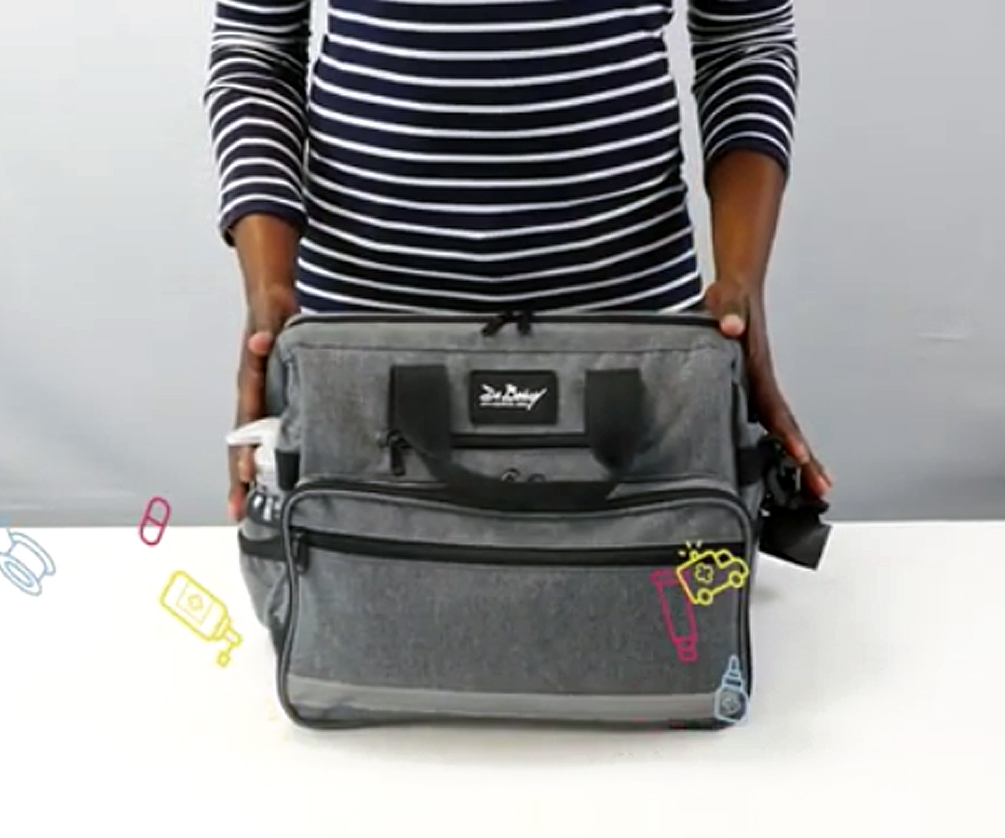 Mini sac médical - Eiffel Gris - DE BOISSY