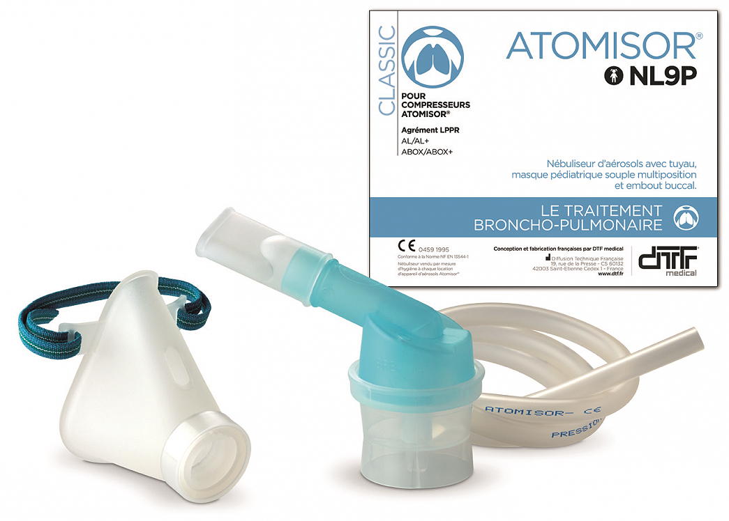 Kit de Nébulisation Aérosol Pneumatique - NL9 / NL9P 