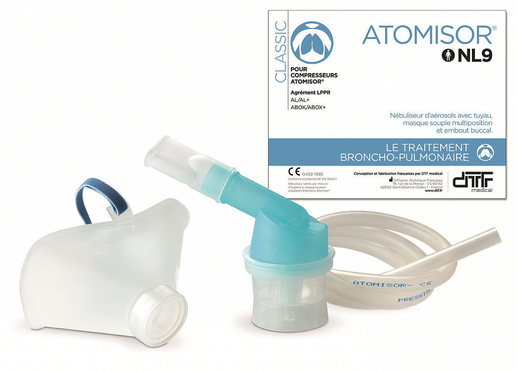 Kit de Nébulisation Aérosol Pneumatique - NL9 / NL9P 