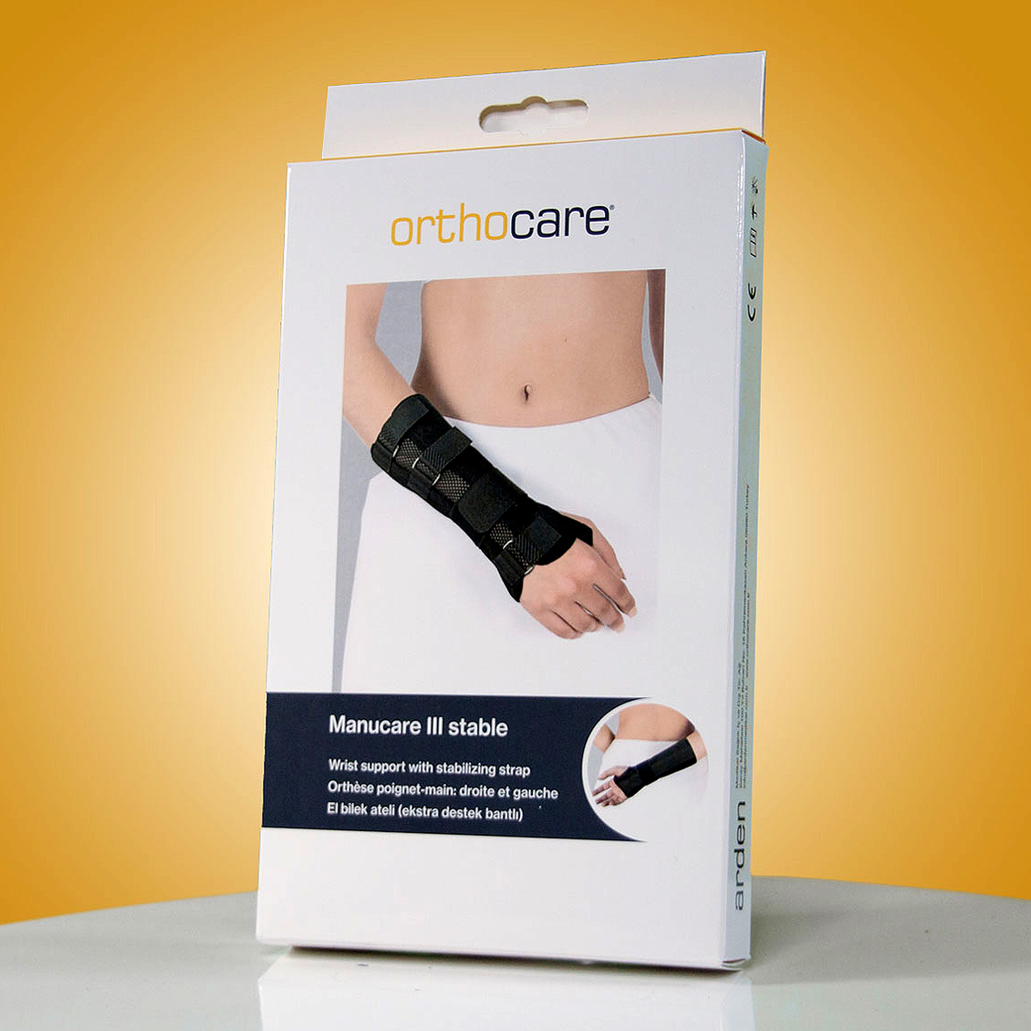 Orthèse de Poignet - Manucare III Stable - Droit 