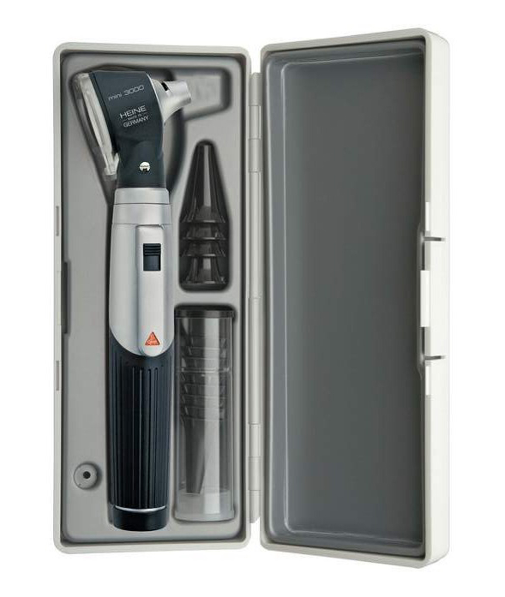 Otoscope professionnel - Mini 3000 XHL - Noir - avec Etui rigide 