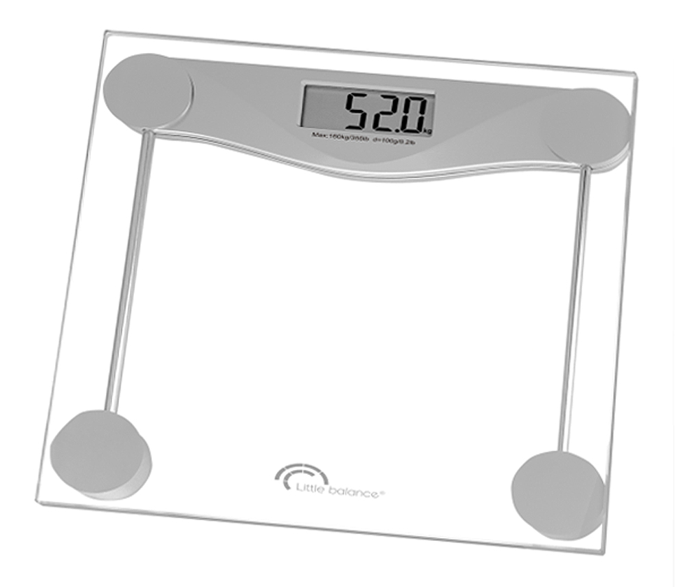 Pèse-Personne en Verre - SB2 - Transparent 