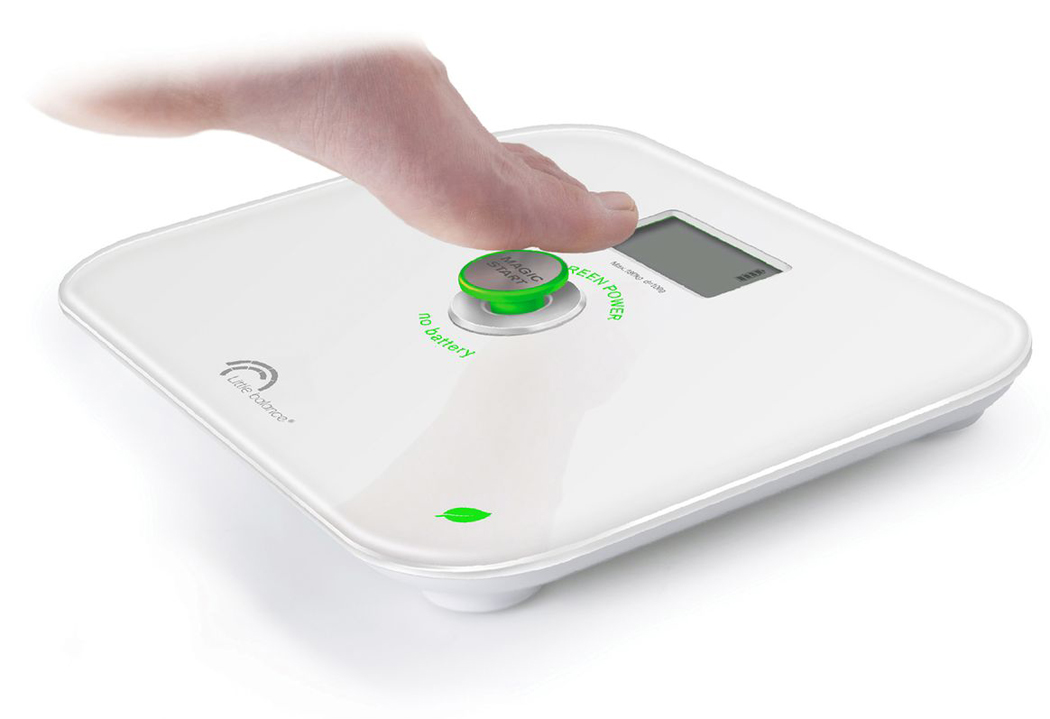 Pèse-Personne - Green Power - Blanc 