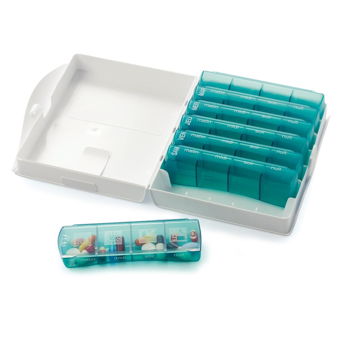 Pilulier Hebdomadaire - Pilbox 7.4 Hexago 