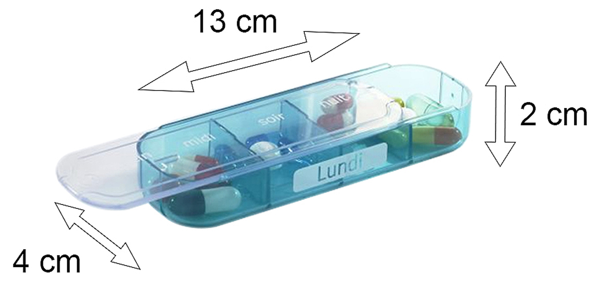 Pilulier Hebdomadaire - Pilbox 7 