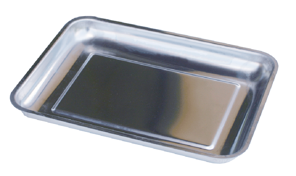 Plateau inox - 22 x 15 x 3 cm