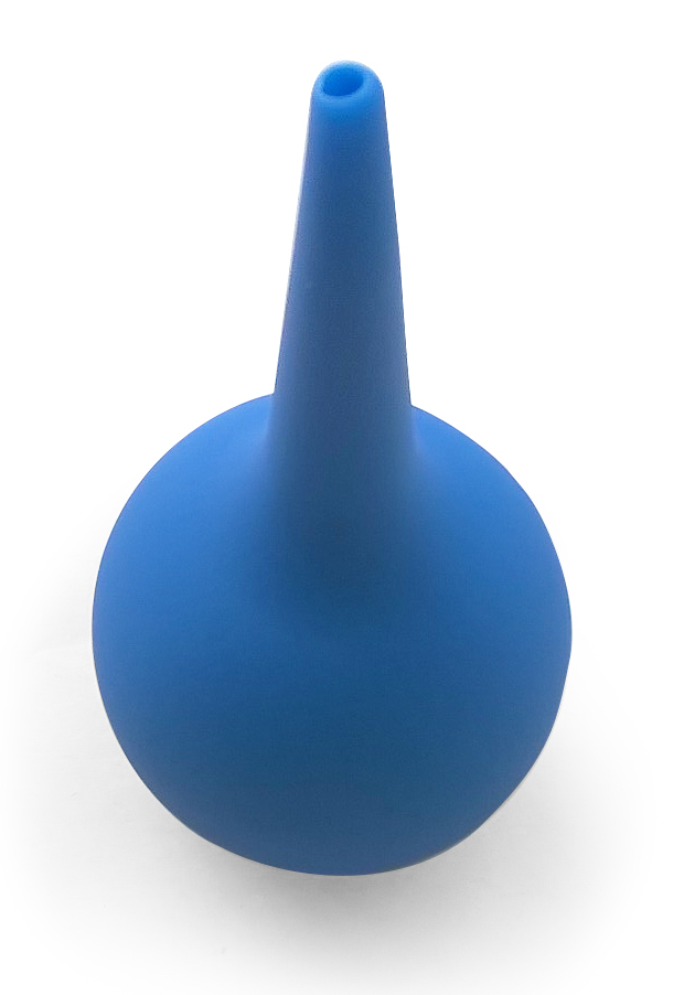 Poire Effilée - Polyéthylène Bleu - 27ml - COMED - Lavement - Univers Santé