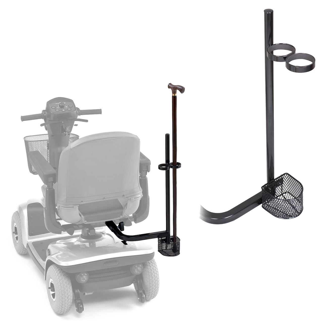 Porte Canne - Scooter Electrique 