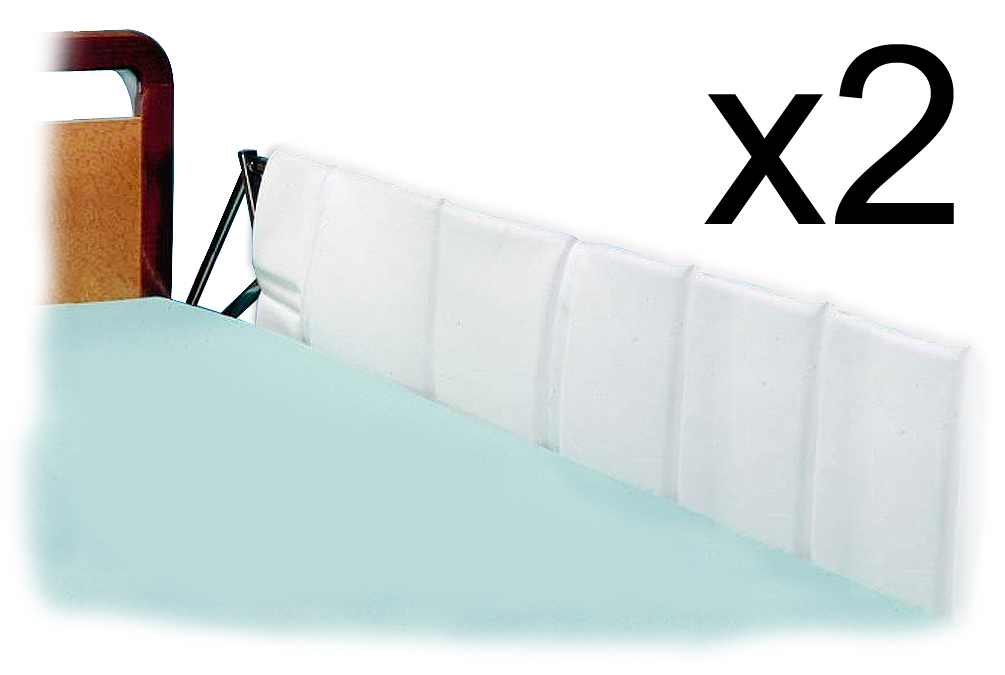 Protections de Barrières de Lit -  en Skaï - la Paire 