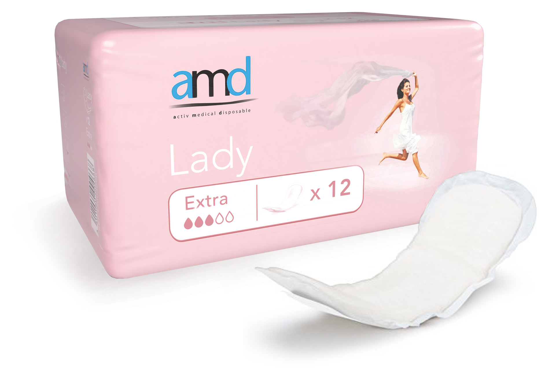 AMD Lady - Extra - Paquet de 12 - Emballage individuel