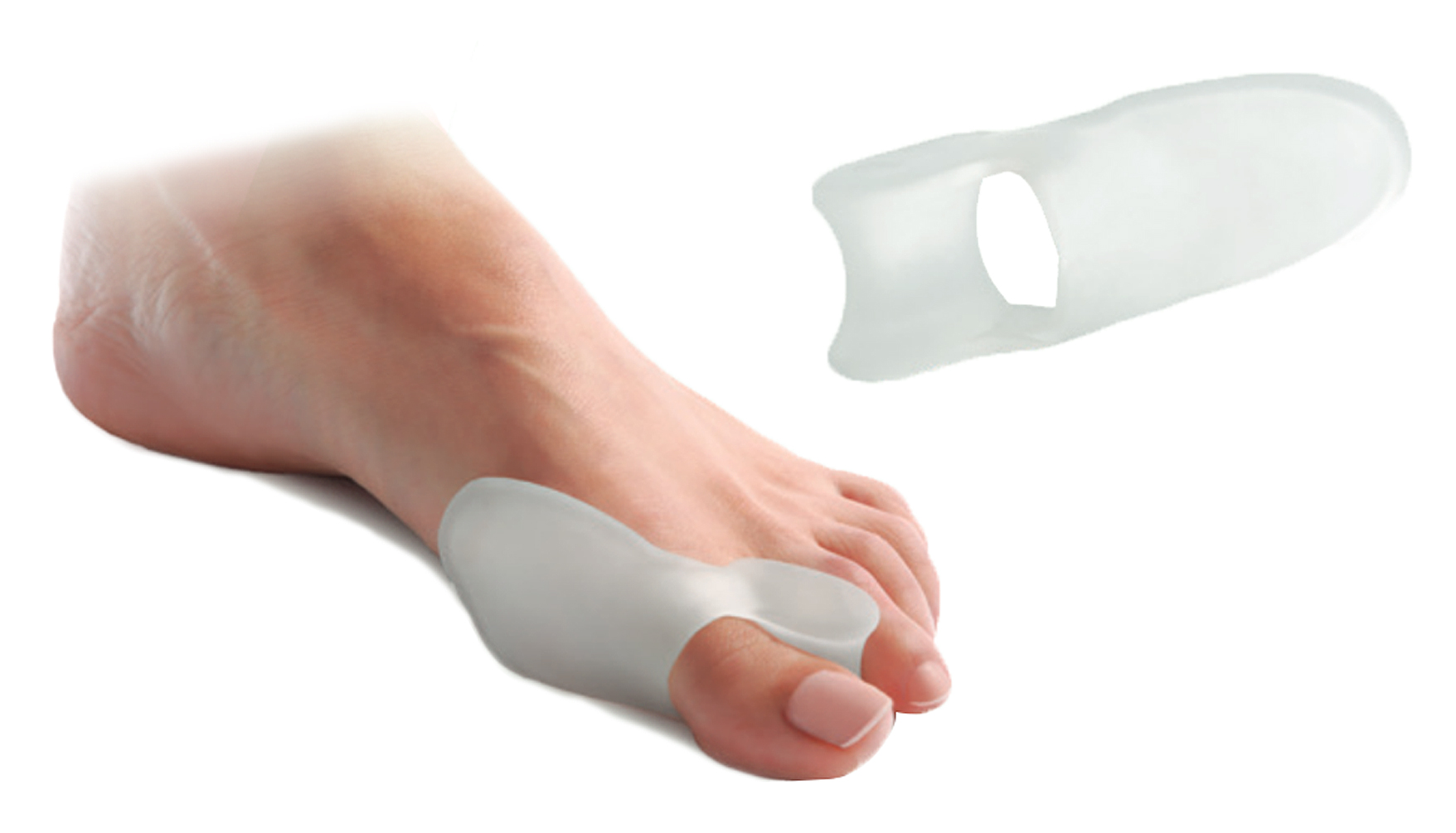 Protection Séparatrice pour Hallux Valgus - SofToes - A l'unité 