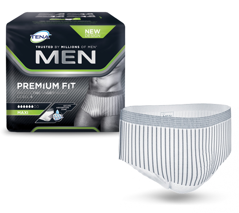 TENA Men - Niveau 4 - Premium Fit - Medium - Paquet de 12