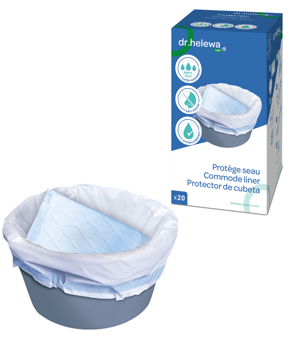 Protège Seau - Par 20 - Dr HELEWA