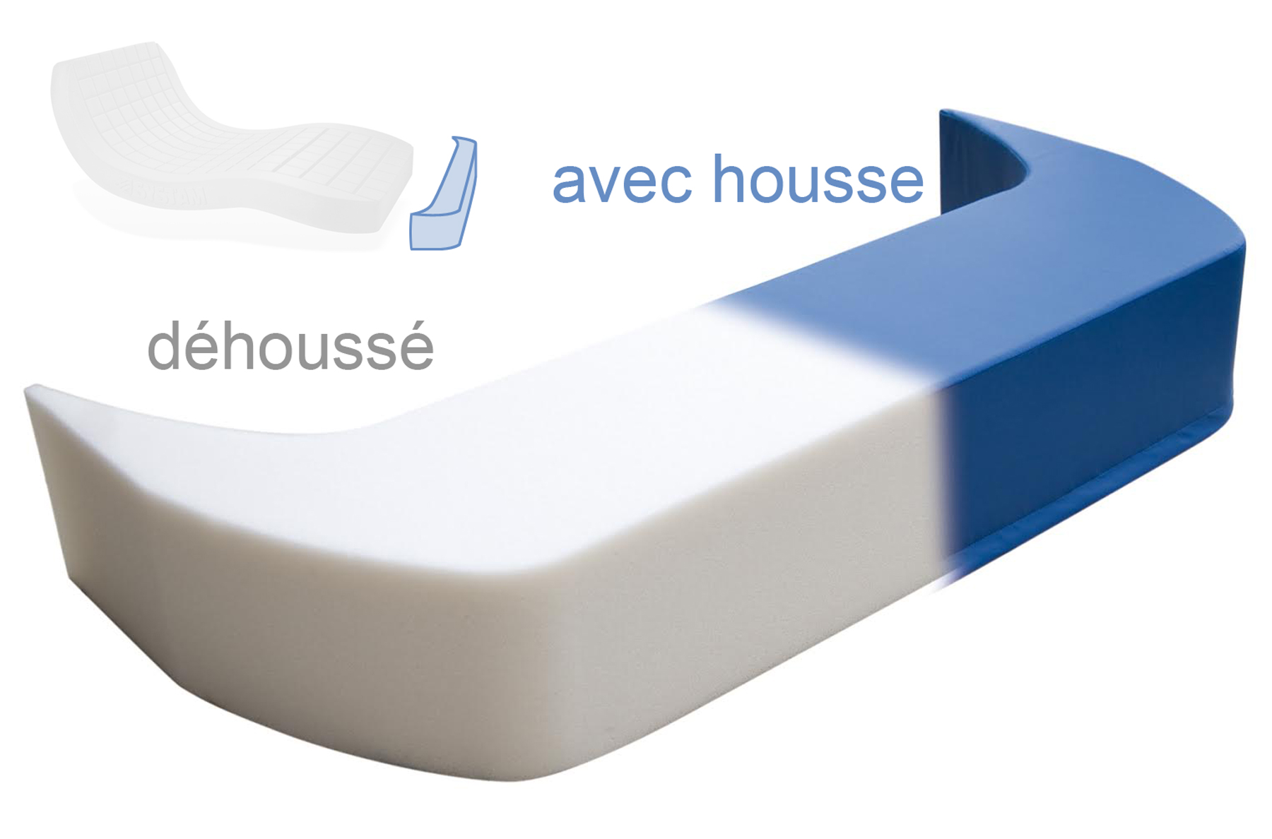 Rallonge Matelas Systam - 20cm 