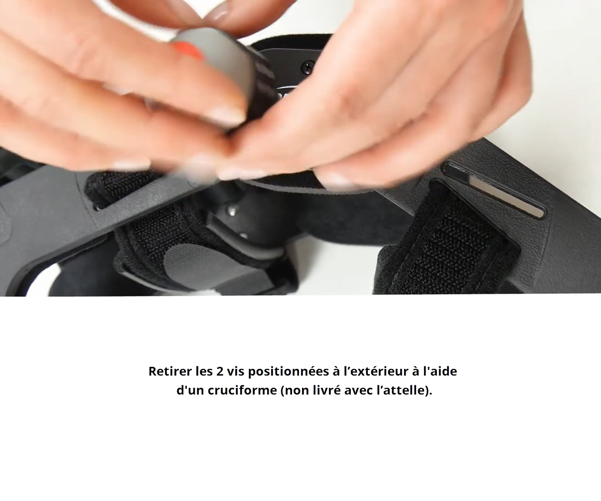 Attelle de Genou - SE 4 Point - LCA - Droite 